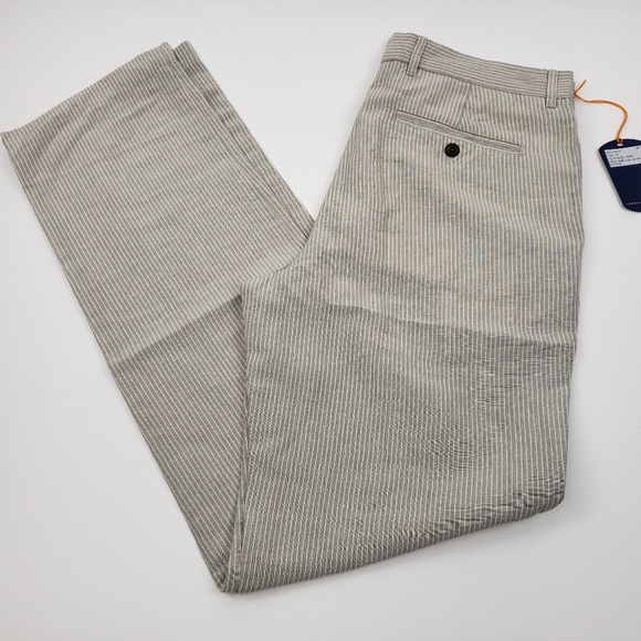 Tommy Bahama Other - Tommy Bahama Pants Linen Sand Dune Stripe Flat New